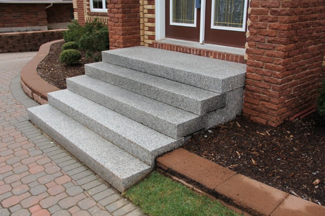 granite steps, steps